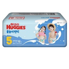 하기스 물놀이팬티 특대형 아동용 5단계(11~16kg) 12p, 204매, 5단계