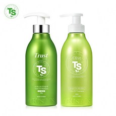 트러스트TS샴푸 500g + 올리브TS트리트먼트 500ml, 1개