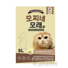 모찌네 고양이 모래, 8L, 6개, 레몬향