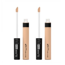 메이블린 뉴욕 핏미 리퀴드 컨실러 25 미디엄 6.8ml 2개 MAYBELLINE Fit Me Concealer Medium, 1세트