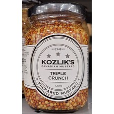 KOZLIK'S 코즐릭스 트리플크런치 머스타드 125ml (캐나다), 1개