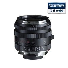 보이그랜더 NOKTON VL 28mm F1.5 ASP Type I Black 라이카 M마운트, 단일품목 - 라이카카메라