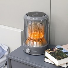 와이젠 1구 하이라이트 전기 히터 난로 소형히터 오방 캠핑용 YZF-SEOAH4101SGR