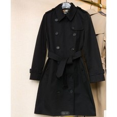 버벌체크 하프 트렌치코트