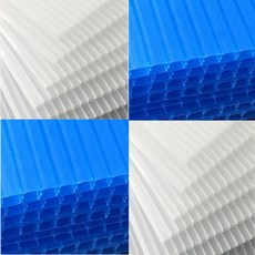 플라스틱골판지 PVC골판지 바닥보양재 대각이 맞는 플라베니아 5장묶음, 청색, 3T x 900 x 1800 (5개), 5개