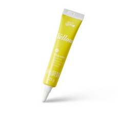브레드가든 베이킹 색소 아이싱칼라 옐로우 튜브형25g, 1개, 25g
