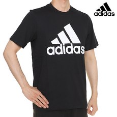 아디다스 반팔티셔츠 기본티 여름반팔티 캐쥬얼반팔 MH BOS 티 검흰 티셔츠