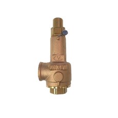 안전밸브 안전변 (나사) 물용 SFL-S1 (주)유연, 4 kgf/㎠, 15A×20A, 1개