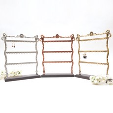 나무귀걸이거치대