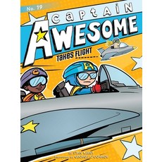 (영문도서) Captain Awesome Takes Flight 19 Paperback, Little Simon, English, 9781481494410