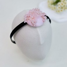 어썸한복 하니꽃 비즈 한복 머리띠