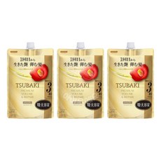 츠바키 프리미엄 볼륨 앤 리페어 샴푸 900ml X 3개 리뉴얼 리필