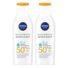 니베아 키즈 센서티브 프로텍트 선 로션 200ml X 2개