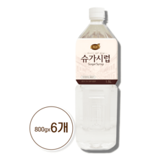 동서 리치스 깔끔한 슈가시럽 1.5L x 6개