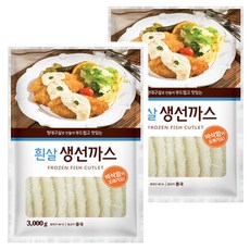 베스트코 흰살 생선까스 3kg, 2개