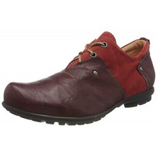 생각한다! Men s Kong_3-000142 Sustainable Removable Footbed Derbies Red Rosso Estate 72 10.5 UK, 단일옵션