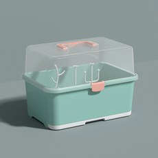조류 파충류 병아리 온도조절 인큐베이터 자동 유정란 달걀, 올리브그린 수납박스, 상세페이지를 확인해주세요