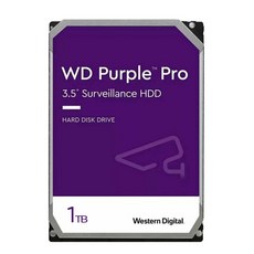 [HDD-1TB] WD웨스턴디지털 퍼플 Purple CCTV 전용 하드디스크 - 3년무상AS 1000GB [1테라 1Tera], 단품, 단품 - cctv전용하드