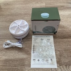 미니 세탁기 휴대용 속옷 홈 기숙사 양말 터보 게으른, USB(스위치 없음), 소형(30W)