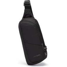 Pacsafe 바이브 150 크로스 바디 백 60161130 블랙 슬링백 도난 방지 가방 해외여행 소매치기 예방