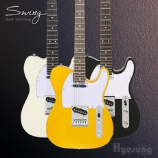 스윙 Swing 일렉기타 EX-1 / 로즈우드지판 입문용 연습용 풀구성품, VINTAGE WHITE