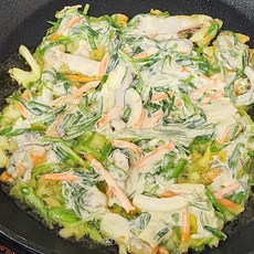 간편한 해물 파전 밀키트 700g 해물 파전 반죽 해물 부추전 반죽 해물 부침개 반죽 오징어파전 새우파전 대파전 쪽파전 파 부침개 밀키트 찌짐 대파부침개 쪽파부침개