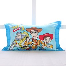 순면 토이스토리 액티브 폭신한 홀겹베개 40x60(커버+솜), 1개