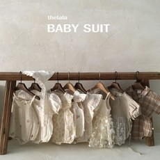 [신생아옷]모네슈트(보넷세트) 여름 베이비슈트 아기바디수트 남아백일옷