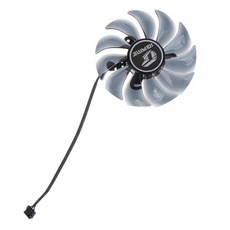1/3pc 그래픽 카드 냉각 팬 화려한 RTX 2060 2070 2080 2080TI 1660TI 1660 AD VGA Cooler Fan 4Pin 12V 89mm/75mm, A