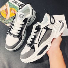 저가 운동화 발볼넓은 발편한 끈없는 커플 조깅화 가벼운 여름 운동화 런닝화 보키 49