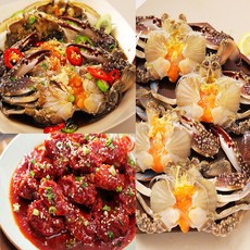 국내산 알배기 암꽃게 간장게장 1.2kg + 국내산 양념게장 1kg 봄봄 ~특가