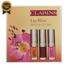 Clarins 클라란스 립 블리스 미니 오일 세트: 01 허니 03 체리 04 피타야 1.4ml x3