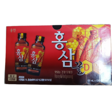 웅진 홍삼꿀D 드링크, 100ml, 10개