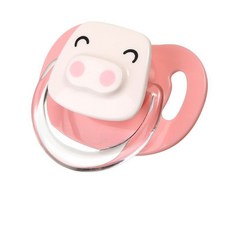  강아지쪽쪽이 소형견 이갈이 공갈 치석 장난감 2개, Upgrade Piglet  핑크 - 2개 