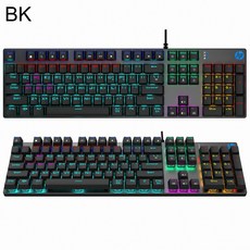 유선 기계식 키보드 GK400F LED 청축 (블랙)BK