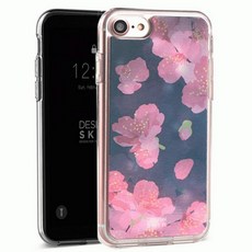 디자인스킨 디자인스킨 아이폰SE2/7/8 렌티큘러-벚꽃/딥블루 IP7LTCB9103