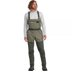 Simms 심스 남자 지류 스타킹 풋 웨이더 낚시의류 낚시복 낚시용품, Basalt, XL 12-13