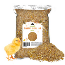 구딘 큰 병아리 산란전 사료 Step 3, 4kg, 9개