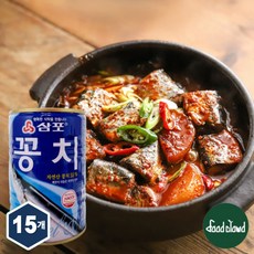 삼포 꽁치 꽁치캔, 400g, 15개