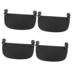 SAFIGLE 유모차 발받침 발판 4pcs 페달 프램 풋 익스텐션 풋레스트 푸시체어 액세서리 왜건 드래그 카트 트롤리 플라스틱 베이비 Q1276804, 4개