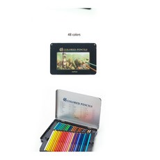 굵은나무색연필