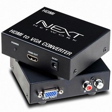 HDMI to VGA(RGB) 컨버터 [NEXT-2215HVC], 해당없음, 해당없음