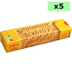 라이프니츠 라이브니즈 버터 비스킷 비스켓 200g 5팩 (독일) Leibniz Butterkeks, 5개