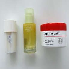 BeautyBOX21/Smoth skin set/Creamy skin refiner 50ml+Dark Spor Care Serum 40ml+MLE cream 100ml