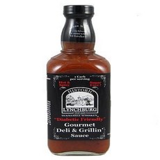 Tennessee Whiskey Diabetic Friendly Gourmet Deli and Grillin Sauce 16oz., 1