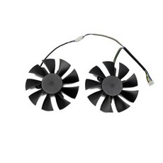 호환 노트북 CPU 쿨러 냉각 ZOTAC AMP GTX1070 GTX 1070 미니 그래픽 카드 선풍기 GA91S2H GFY09010E12SPA 4 핀 VGA 교체 85mm, 없음, 없음, 1) NO logo