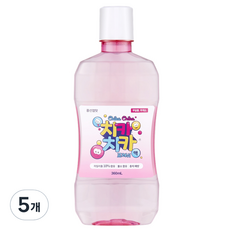 삼일 치카치카 프레쉬액 어린이 구강청결제, 360ml, 5개