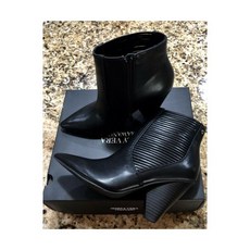 237617 심플리 베라 베라왕 Gadwall 블랙 High 힐 앵클 부츠 사이즈s 8.5