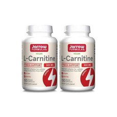 자로우 포뮬러스 비건 L 카르니틴 500 mg 지방 분해 근육 생성 베지캡슐, 2개, 100정