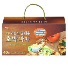 늘감사 광야 아몬드 양배추 호박차 (25gx40포), 25g, 40개입, 2개